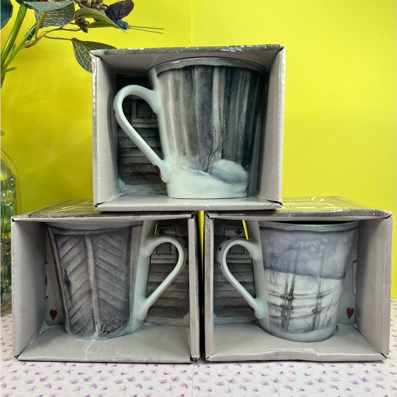 Gammelnissen - Great Christmas Coffee Mug (Set Of 3 Mugs) 8oz, NEW! From Norway! - Picture 1 of 17